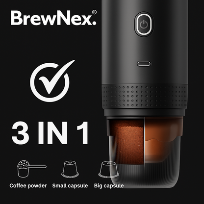 BrewNex® Portable Espresso Machine